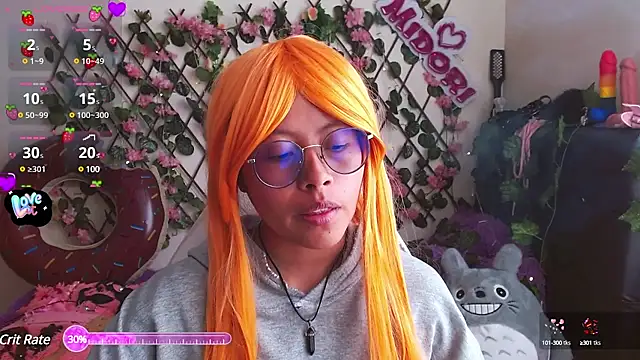 Snapshot of MidoriQuiinn chatting on January 23, 2025, 8:35 pm MidoriQuiinn online show from January 23, 2025, 8:35 pm