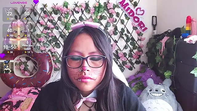 Snapshot of MidoriQuiinn chatting on January 29, 2025, 5:02 pm MidoriQuiinn online show from January 29, 2025, 5:02 pm