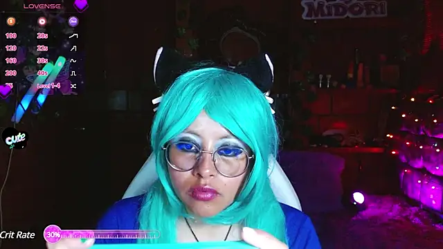 Snapshot of MidoriQuiinn chatting on March 11, 2025, 11:37 pm MidoriQuiinn online show from March 11, 2025, 11:37 pm