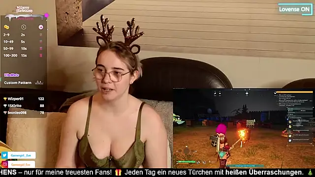 Snapshot of GamerGirl_Eve chatting on December 8, 2024, 12:18 am GamerGirl Eve online show from December 8, 2024, 12:18 am