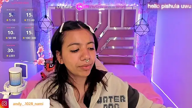 Snapshot of Nami_usagi chatting on January 16, 2025, 12:20 pm Nami usagi online show from January 16, 2025, 12:20 pm