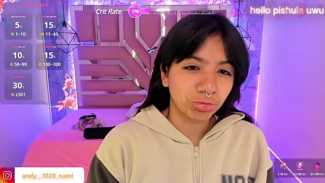 Snapshot of Nami_usagi chatting on January 20, 2025, 11:56 am Nami usagi online show from January 20, 2025, 11:56 am