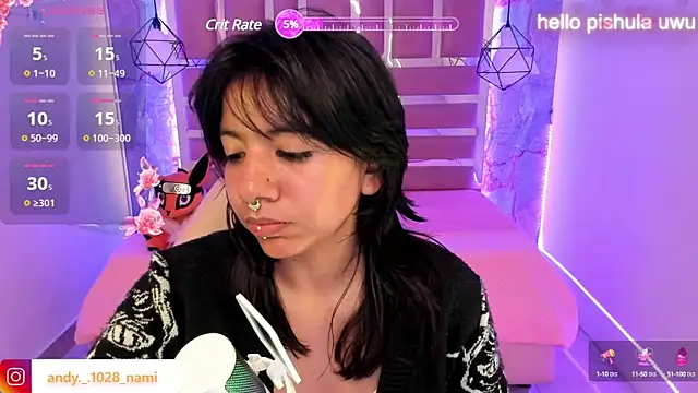 Snapshot of Nami_usagi chatting on January 28, 2025, 4:30 pm Nami usagi online show from January 28, 2025, 4:30 pm