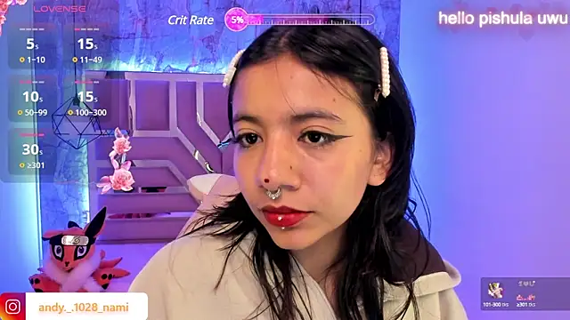 Snapshot of Nami_usagi chatting on January 31, 2025, 12:18 pm Nami usagi online show from January 31, 2025, 12:18 pm