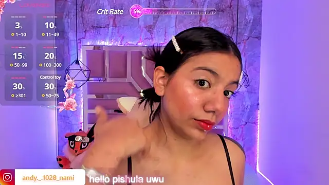 Snapshot of Nami_usagi chatting on February 6, 2025, 12:48 pm Nami usagi online show from February 6, 2025, 12:48 pm