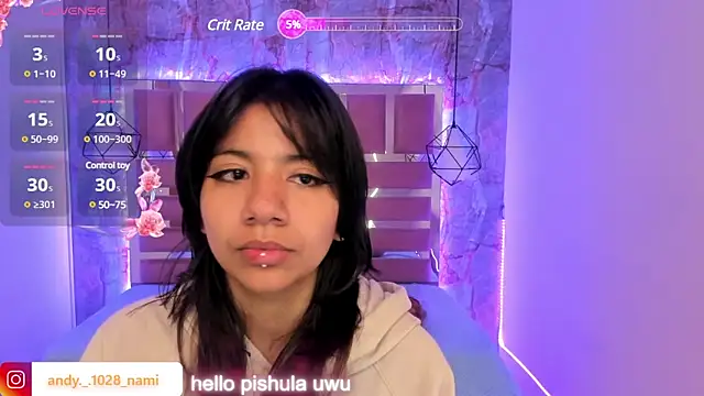 Snapshot of Nami_usagi chatting on February 9, 2025, 1:25 pm Nami usagi online show from February 9, 2025, 1:25 pm