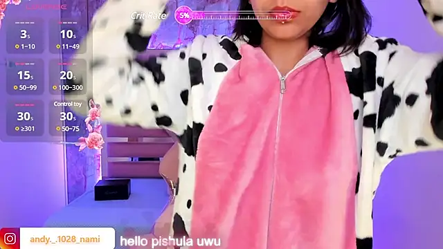 Snapshot of Nami_usagi chatting on February 14, 2025, 12:57 pm Nami usagi online show from February 14, 2025, 12:57 pm