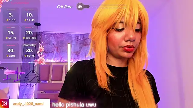 Snapshot of Nami_usagi chatting on February 20, 2025, 3:08 pm Nami usagi online show from February 20, 2025, 3:08 pm