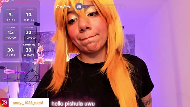 Snapshot of Nami_usagi chatting on February 21, 2025, 12:39 pm Nami usagi online show from February 21, 2025, 12:39 pm