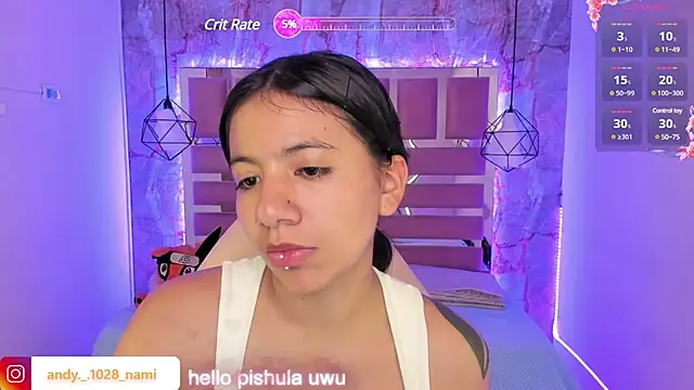 Snapshot of Nami_usagi chatting on February 26, 2025, 4:14 pm Nami usagi online show from February 26, 2025, 4:14 pm