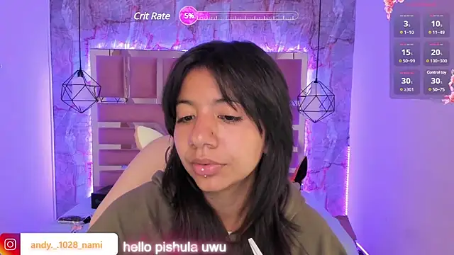 Snapshot of Nami_usagi chatting on February 27, 2025, 11:52 am Nami usagi online show from February 27, 2025, 11:52 am