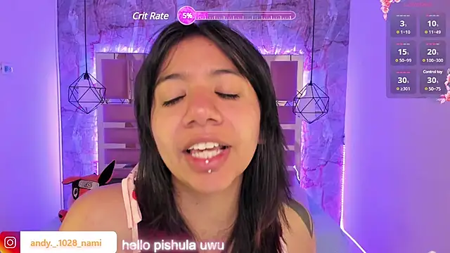 Snapshot of Nami_usagi chatting on February 28, 2025, 11:47 am Nami usagi online show from February 28, 2025, 11:47 am