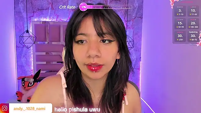 Snapshot of Nami_usagi chatting on February 28, 2025, 2:53 pm Nami usagi online show from February 28, 2025, 2:53 pm