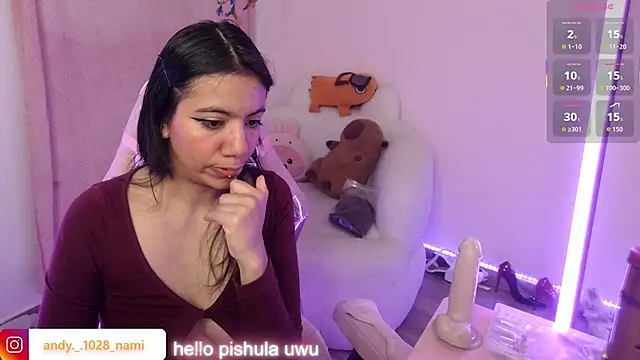 Snapshot of Nami_usagi chatting on October 9, 2025, 1:09 pm Nami usagi online show from October 9, 2025, 1:09 pm