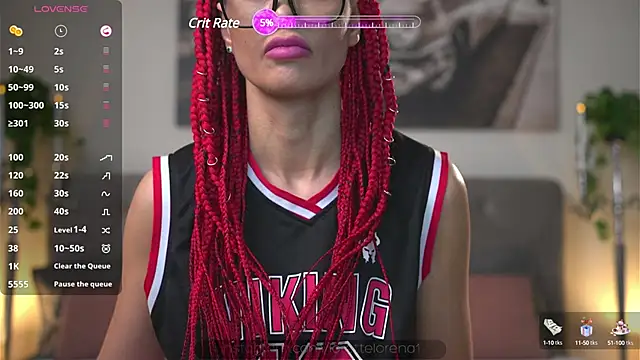 Lorettelorena online show from February 8, 2025, 7:27 pm