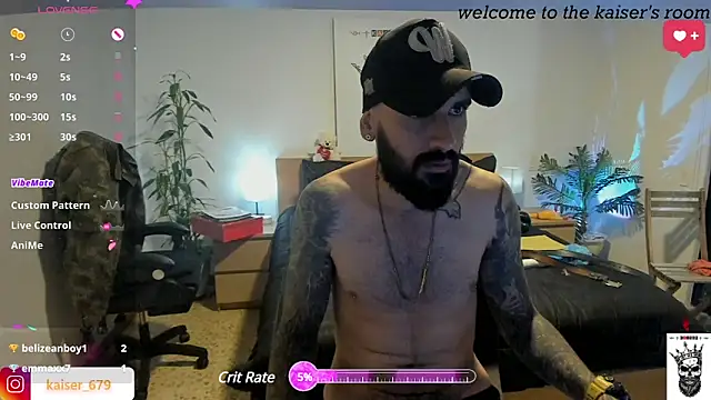 kaiser679  online show from March 11, 2025, 11:15 pm