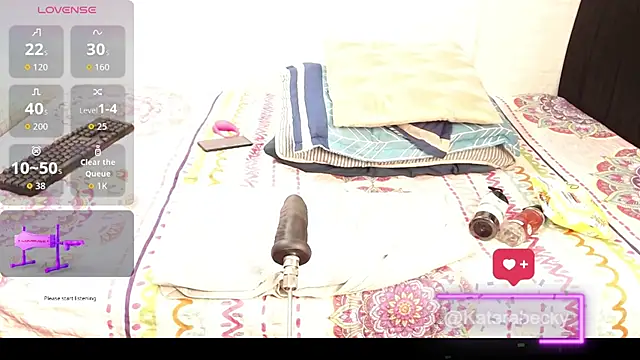 Kattara Becky  online show from October 18, 2025, 4:15 am