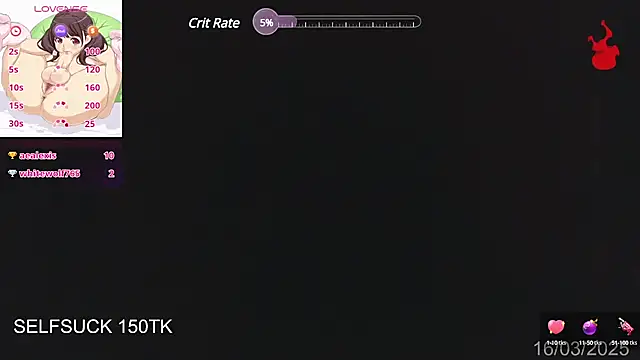 Herazuline online show from March 17, 2025, 10:27 am