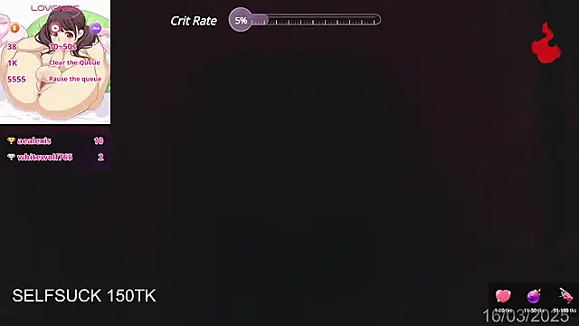 Herazuline online show from March 18, 2025, 1:43 am