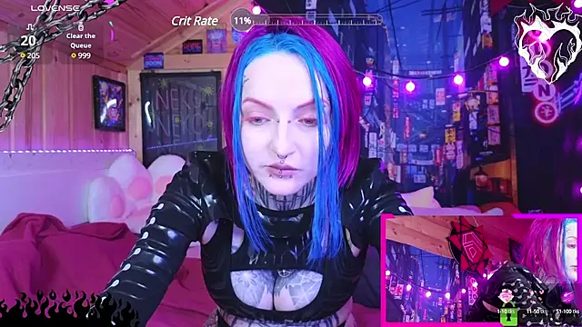 Snapshot of NekoCyber chatting on January 9, 2025, 9:26 pm NekoCyber online show from January 9, 2025, 9:26 pm