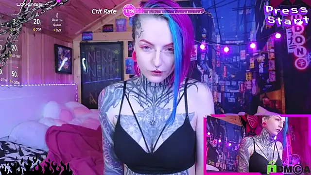 Snapshot of NekoCyber chatting on March 22, 2025, 5:39 am NekoCyber online show from March 22, 2025, 5:39 am