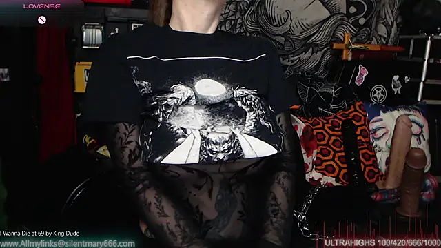 Snapshot of Silentmary chatting on February 7, 2025, 1:36 am Silentmary online show from February 7, 2025, 1:36 am