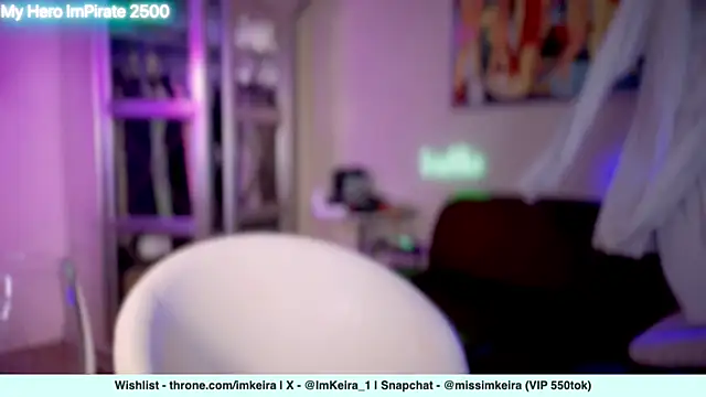 ImKeira online show from January 17, 2025, 10:12 pm