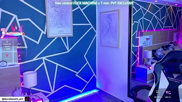 KAROL-SCOTT online show from October 31, 2025, 8:10 pm