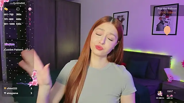 EleanorePeach online show from March 19, 2025, 12:01 pm