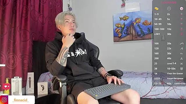 Green acid01 online show from March 4, 2025, 6:50 pm