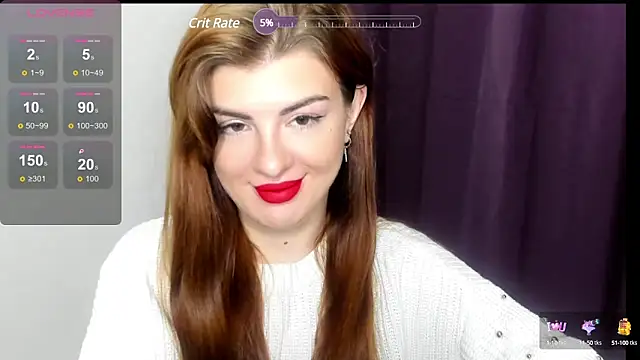 Snapshot of _comefeelme_ chatting on January 18, 2025, 4:15 am comefeelme online show from January 18, 2025, 4:15 am