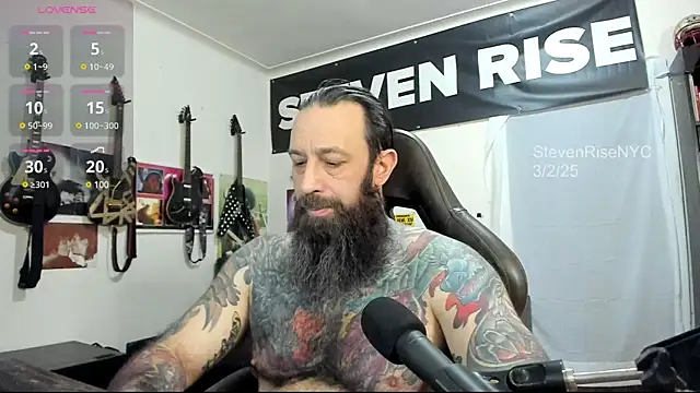 Snapshot of StevenRiseNYC chatting on March 2, 2025, 1:05 pm StevenRiseNYC online show from March 2, 2025, 1:05 pm