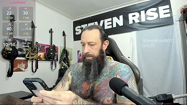 Snapshot of StevenRiseNYC chatting on March 4, 2025, 1:59 pm StevenRiseNYC online show from March 4, 2025, 1:59 pm