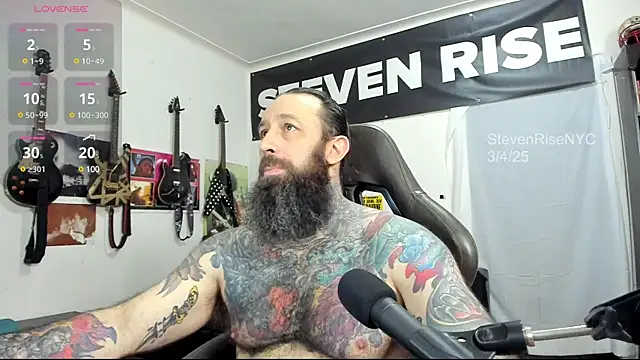 Snapshot of StevenRiseNYC chatting on March 5, 2025, 12:38 am StevenRiseNYC online show from March 5, 2025, 12:38 am