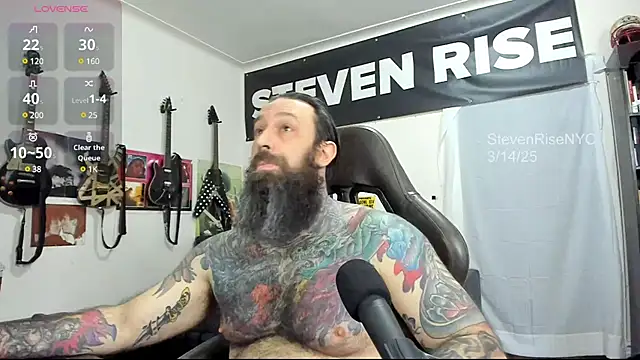 Snapshot of StevenRiseNYC chatting on March 14, 2025, 2:08 pm StevenRiseNYC online show from March 14, 2025, 2:08 pm