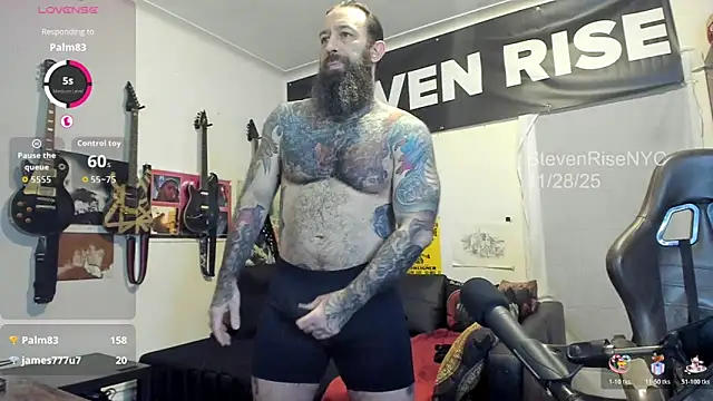 Snapshot of StevenRiseNYC chatting on November 28, 2025, 11:29 pm StevenRiseNYC online show from November 28, 2025, 11:29 pm